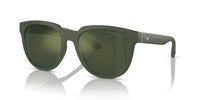 Emporio Armani 0EA4205 50586R Matte green Square Sunglasses