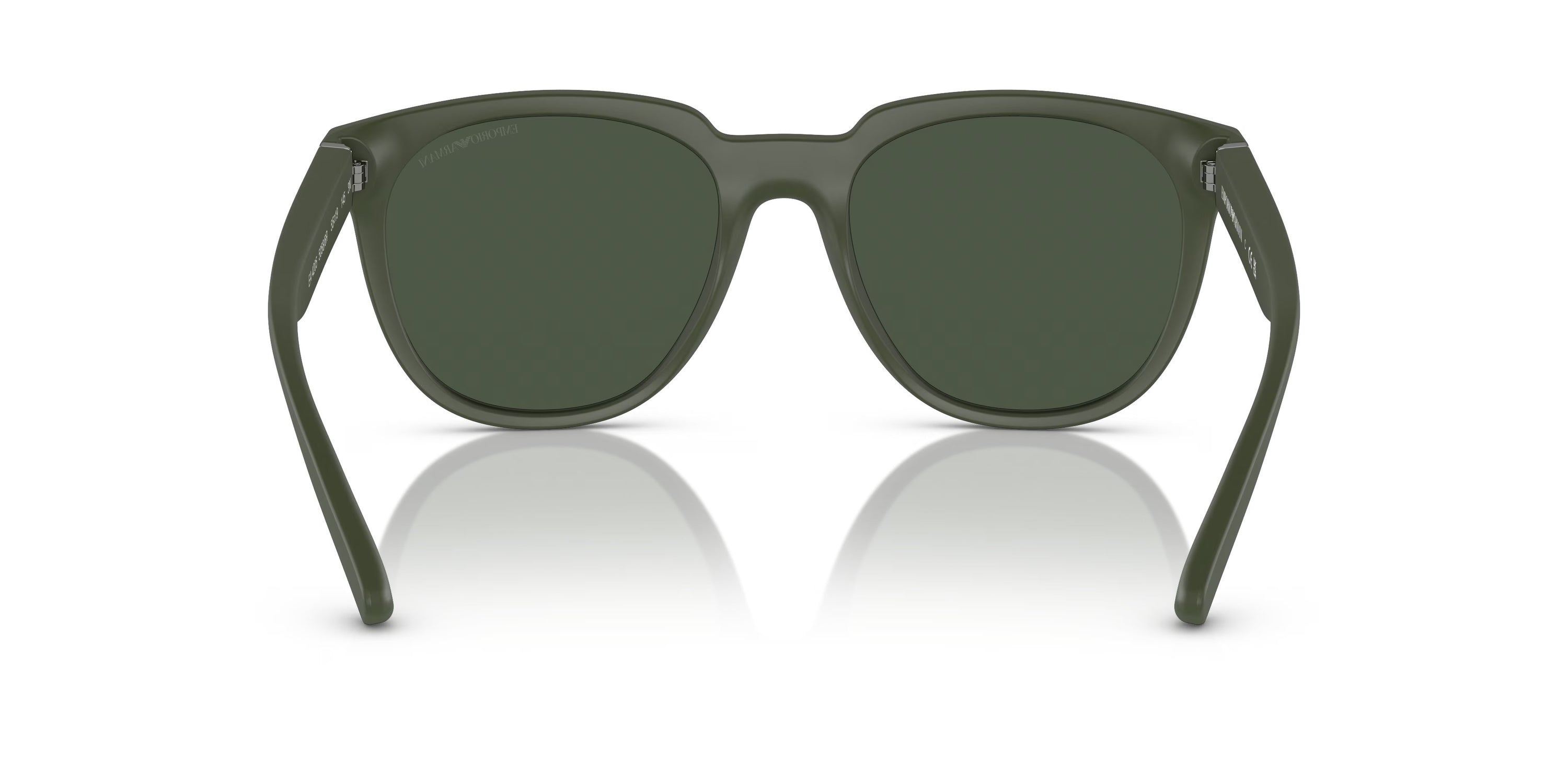Emporio Armani 0EA4205 50586R Matte green Square Sunglasses