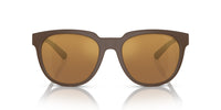 Emporio Armani 0EA4205 52606H Matte brown Square Sunglasses