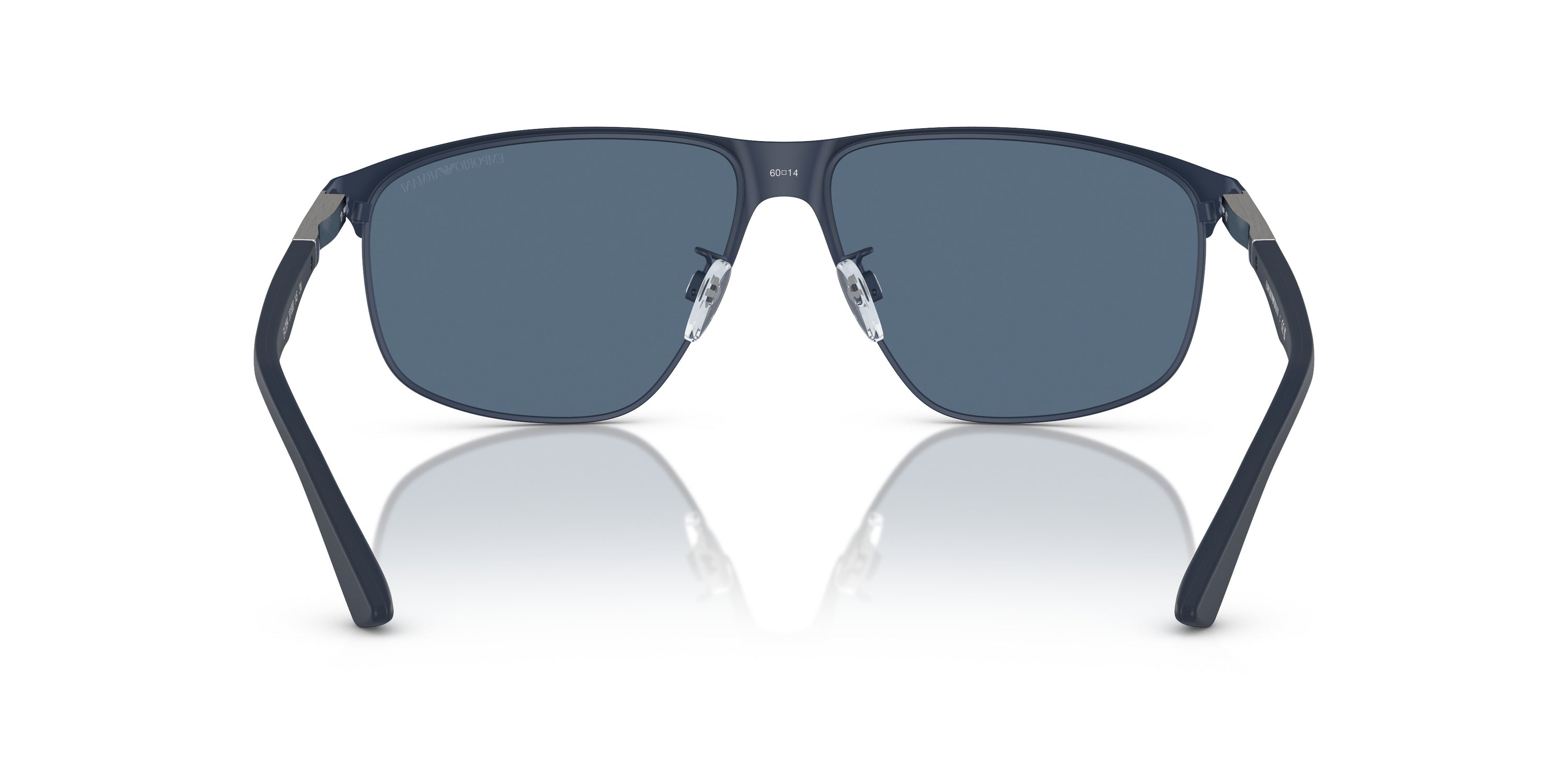 Emporio Armani 0EA2094 301880 Matte blue Rectangular Sunglasses