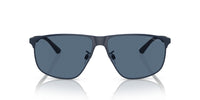 Emporio Armani 0EA2094 301880 Matte blue Rectangular Sunglasses