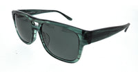 Emporio Armani 0EA4197F 516871 Striped Green Square Sunglasses