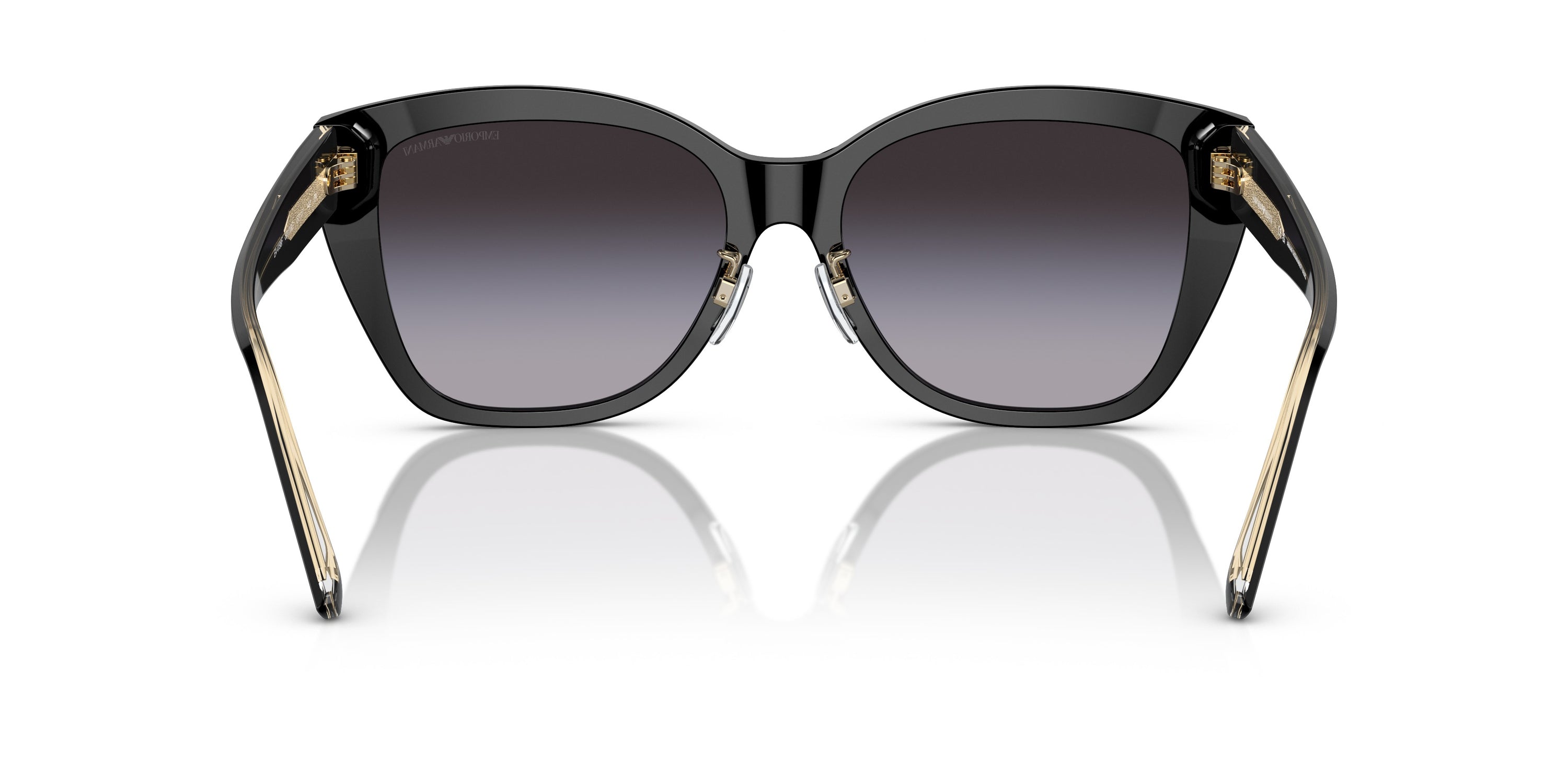 Emporio Armani 0EA4198F 50178G Black Cat eye Sunglasses