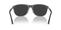 Emporio Armani 0EA4201F 51266G Matte grey Square Sunglasses