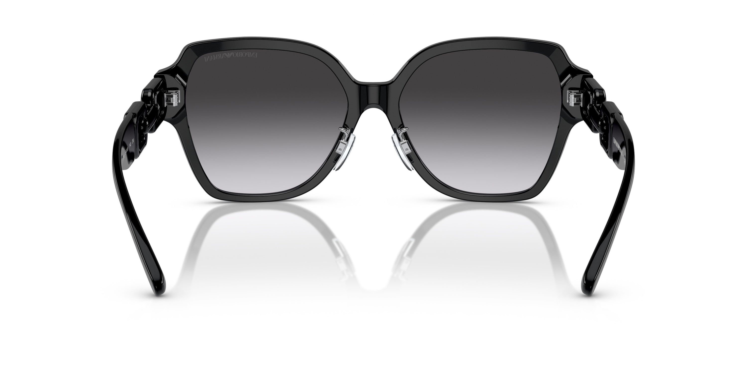 Emporio Armani 0EA4202F 50178G Shiny black Square Sunglasses