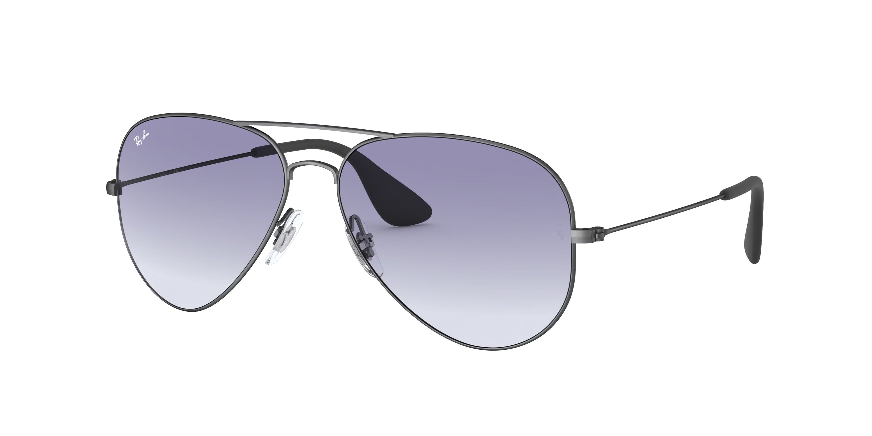 Ray- Ban 0RB3558 913919 Antique Black Aviator Sunglasses