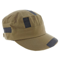 Dolce & Gabbana Black/Beige Military-Style Cap