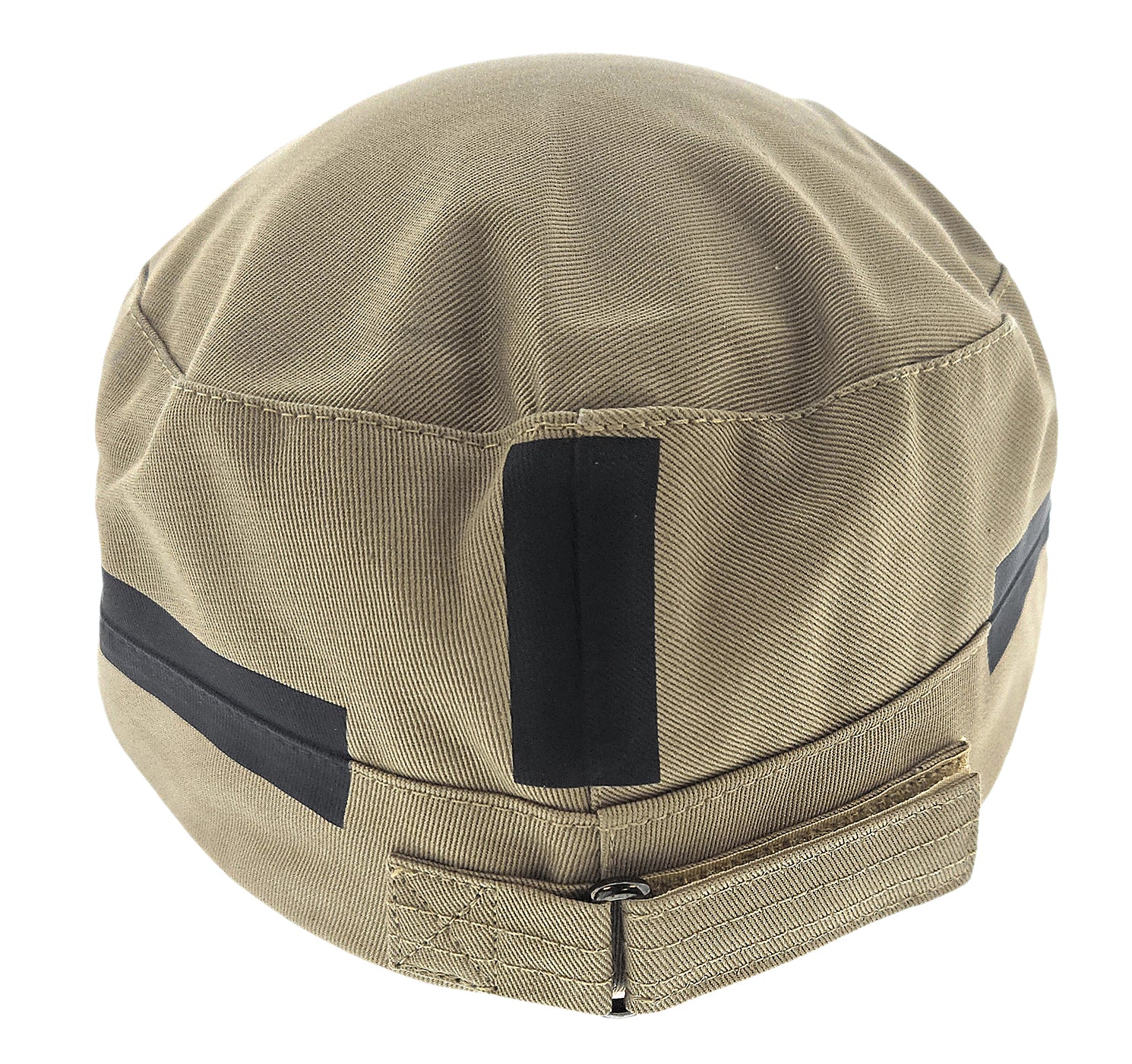 Dolce & Gabbana Black/Beige Military-Style Cap