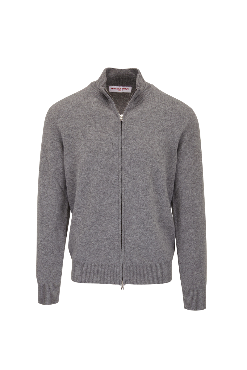 Orlebar Brown Orlebar Brown Swan Cashmere-276661-Grey Melange