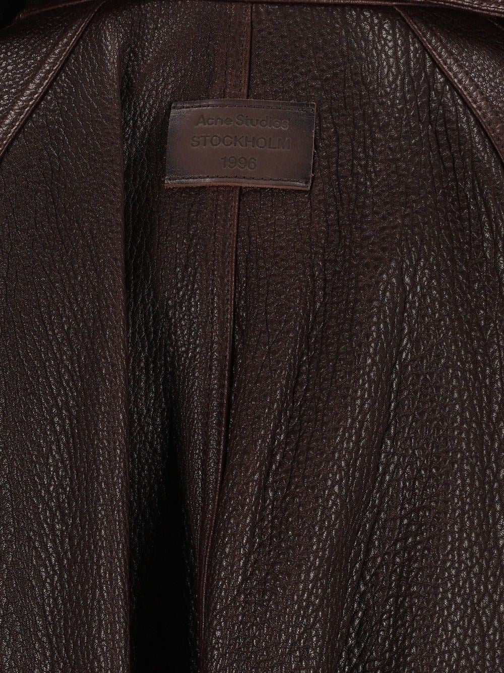 Acne Studios Women Full Grain Leather Jacket
