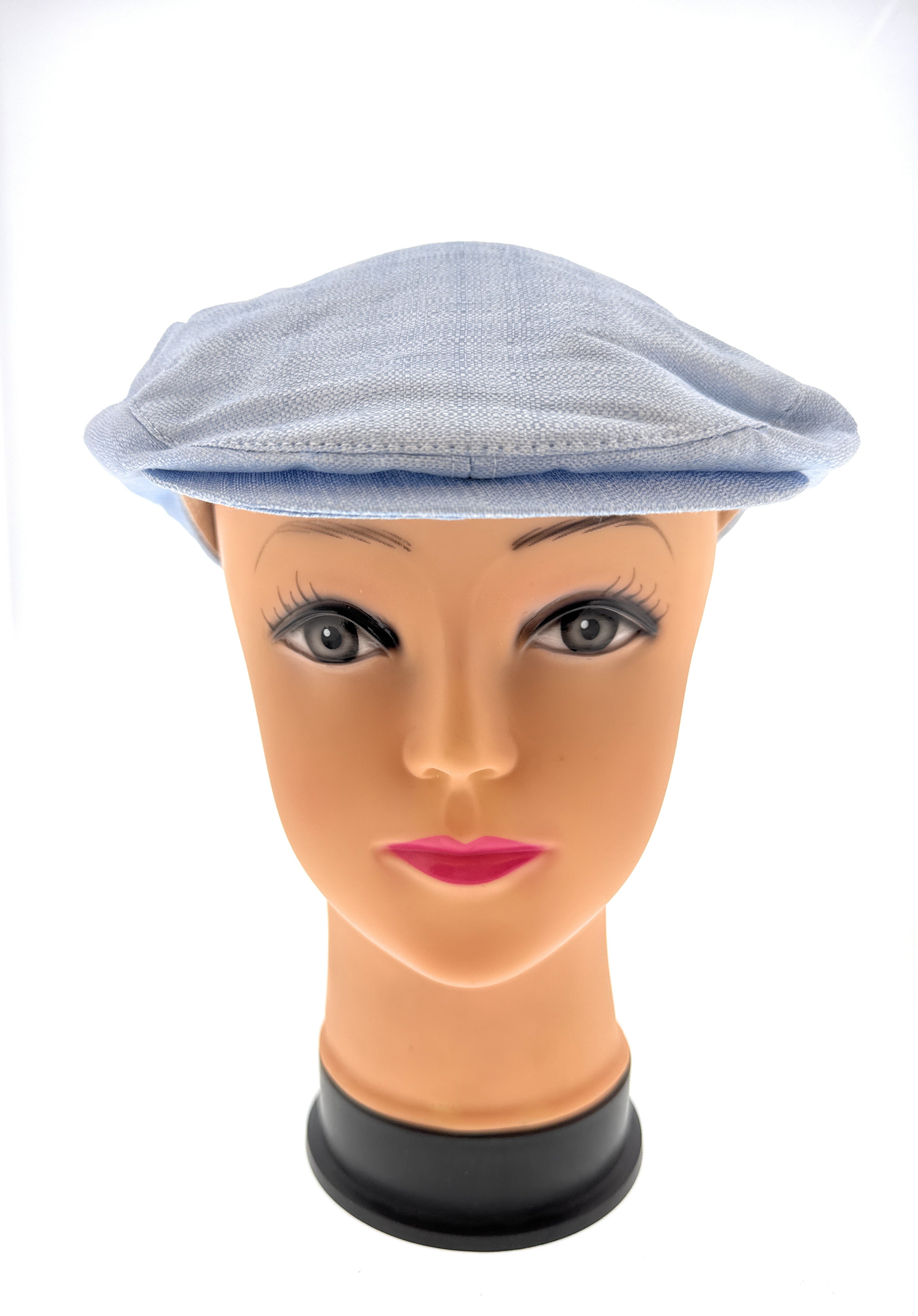 Dolce & Gabbana Light Blue Solid Signature Classic Flat Cap