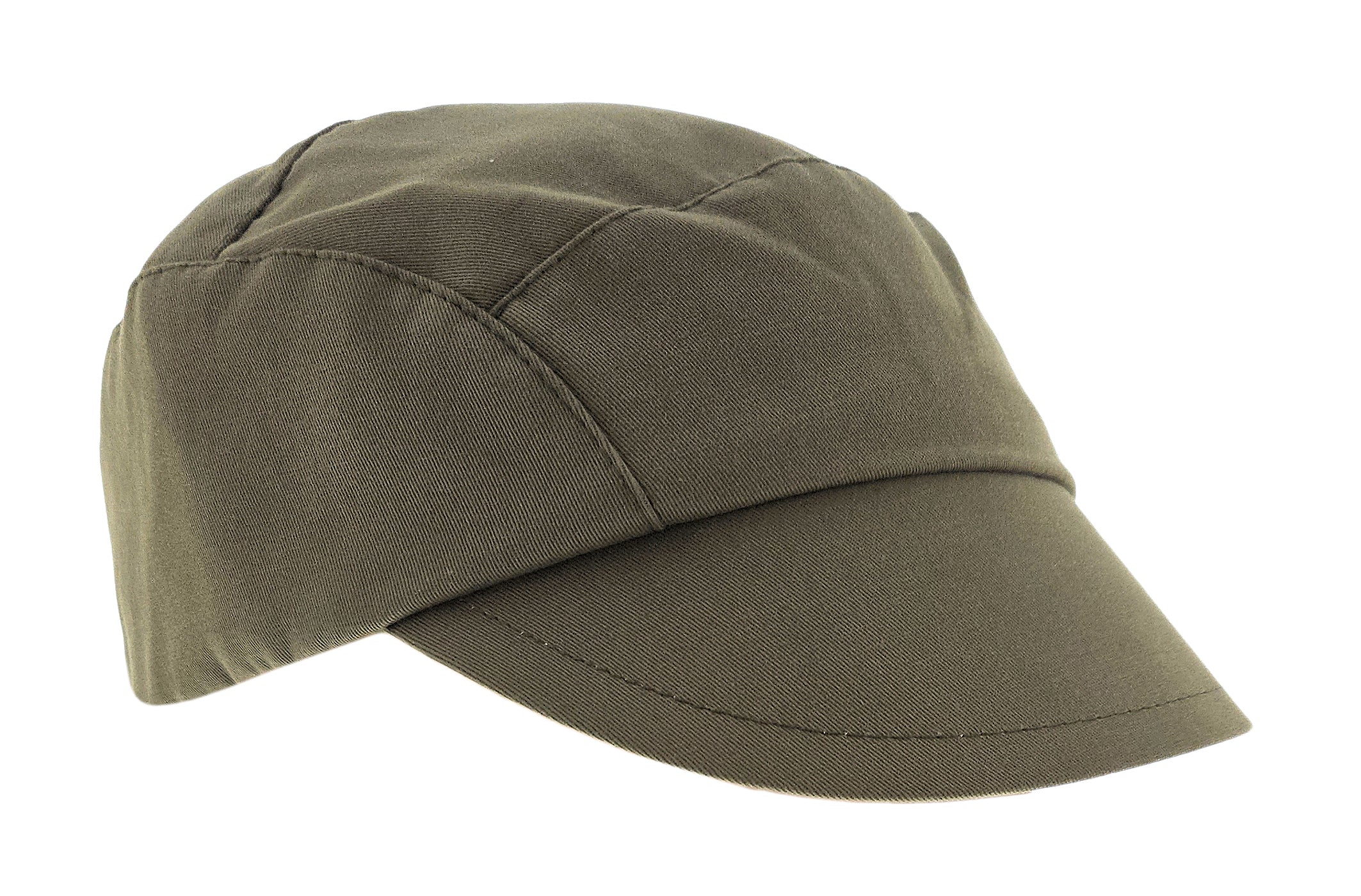 Dolce & Gabbana Olive Green Military-Inspired Cadet Cap