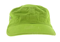 Dolce & Gabbana Lime Green Solid Signature Utility-Inspired Cap