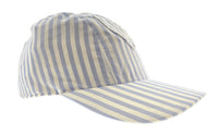 Dolce & Gabbana Blue White Classic Striped Cap