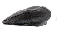 Dolce & Gabbana Men’s Grey Herringbone Flat Cap – Luxury Headwear