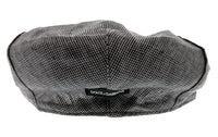 Dolce & Gabbana Men’s Grey Herringbone Flat Cap – Luxury Headwear