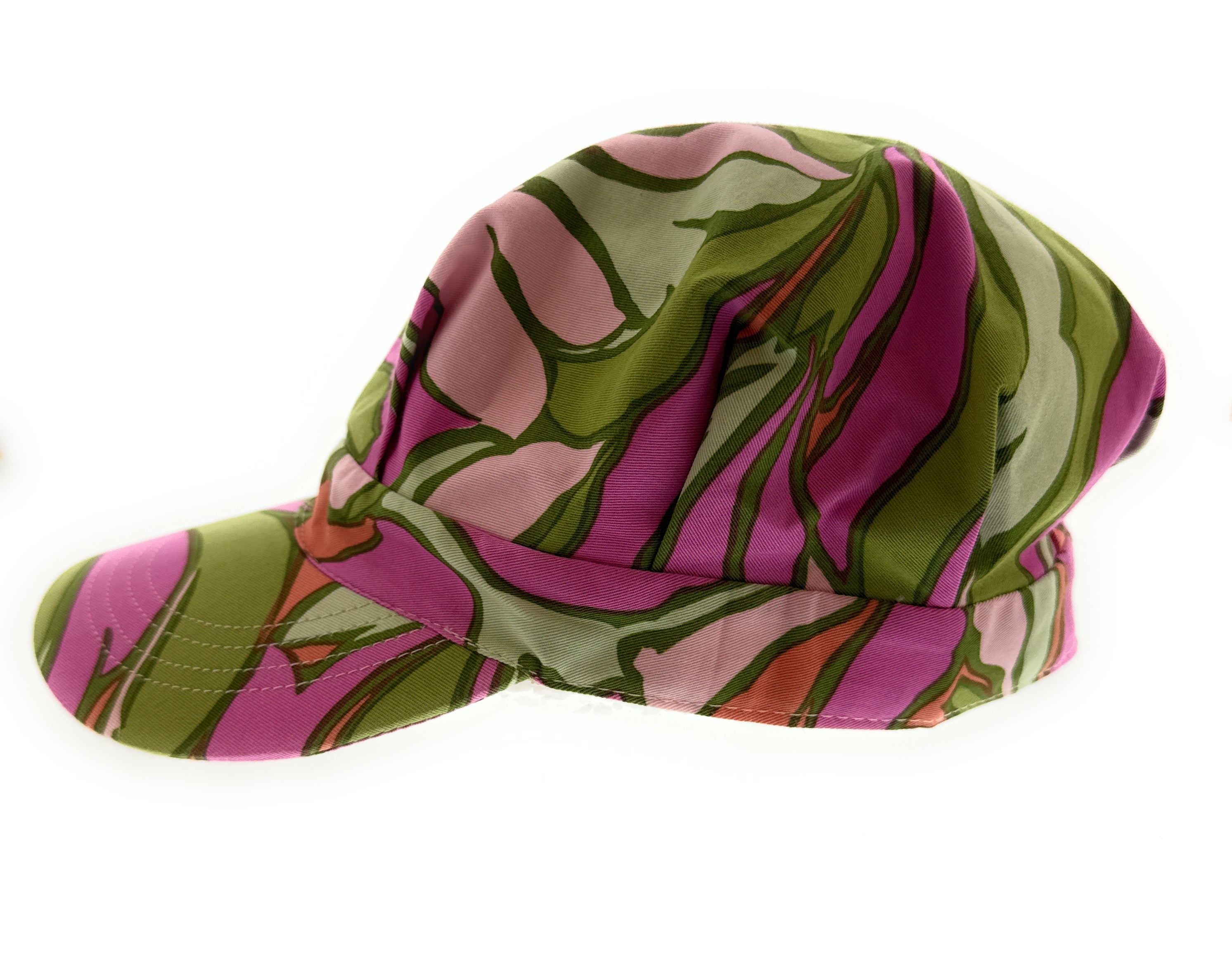 Dolce & Gabbana Multicolor Retro Print Sun Cap