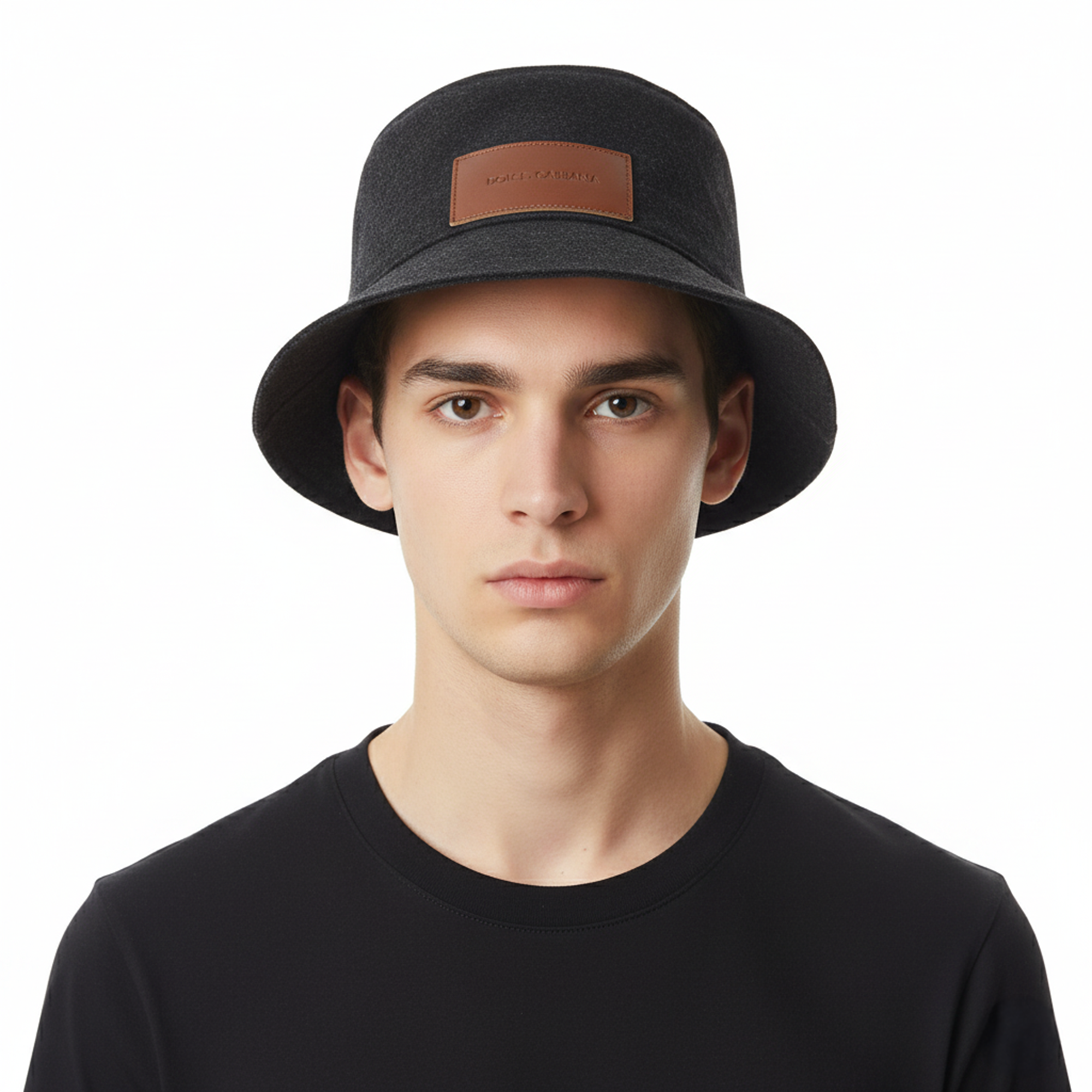 Dolce & Gabbana Virgin Wool Blend Bucket Hat – Classic Winter Headwear-