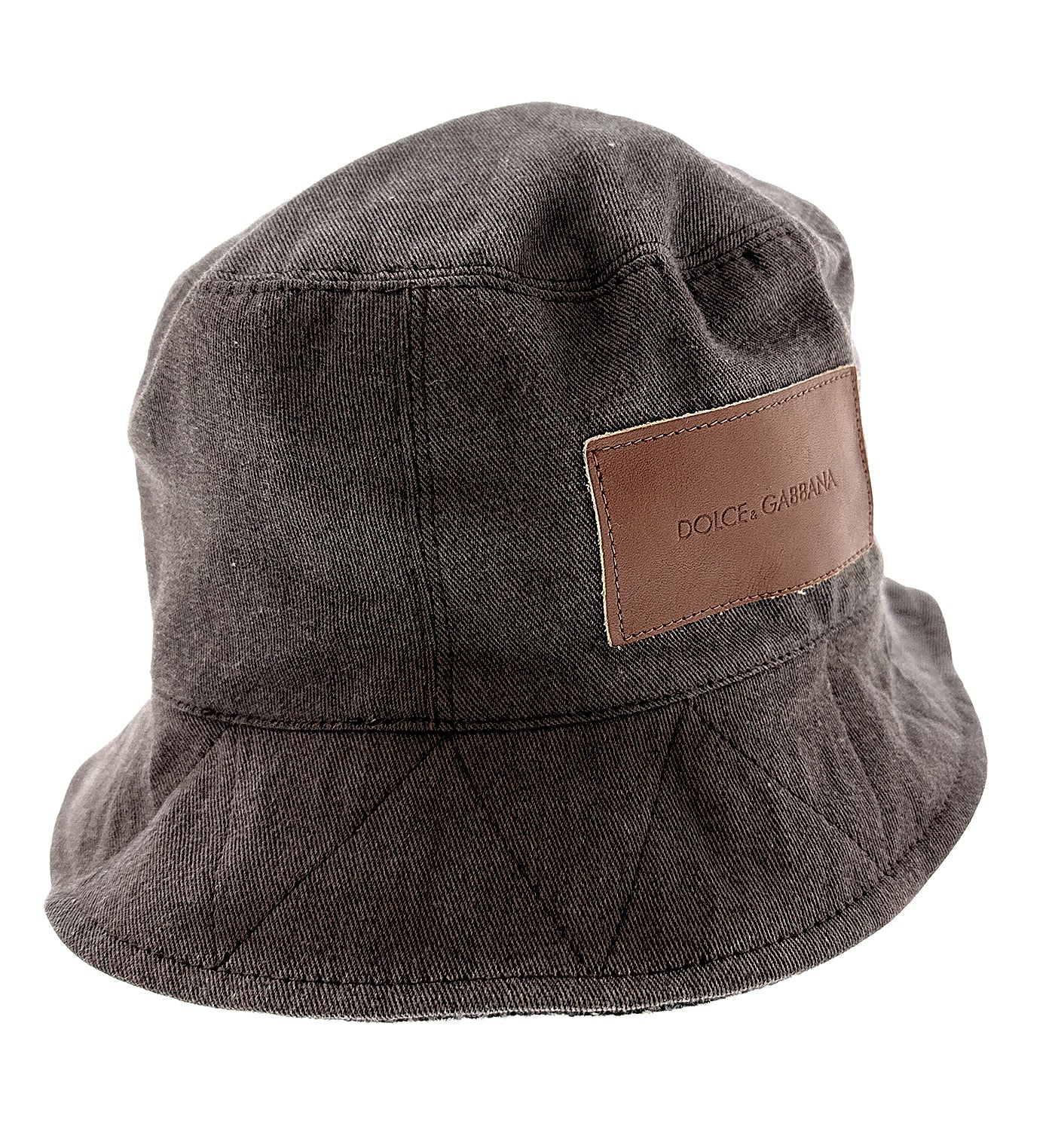 Dolce & Gabbana Premium Black Wool Blend Bucket Hat –60