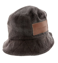 Dolce & Gabbana Premium Black Wool Blend Bucket Hat –60