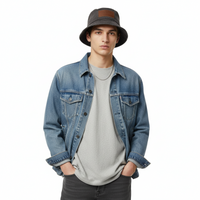 Dolce & Gabbana Premium Black Wool Blend Bucket Hat –60
