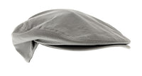 Dolce & Gabbana Light Grey Cotton Textured Vintage Flat Cap-