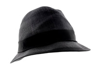 Dolce & Gabbana Men’s Grey Pure Cotton Plaid Bucket Hat with Bow Band-Adult M