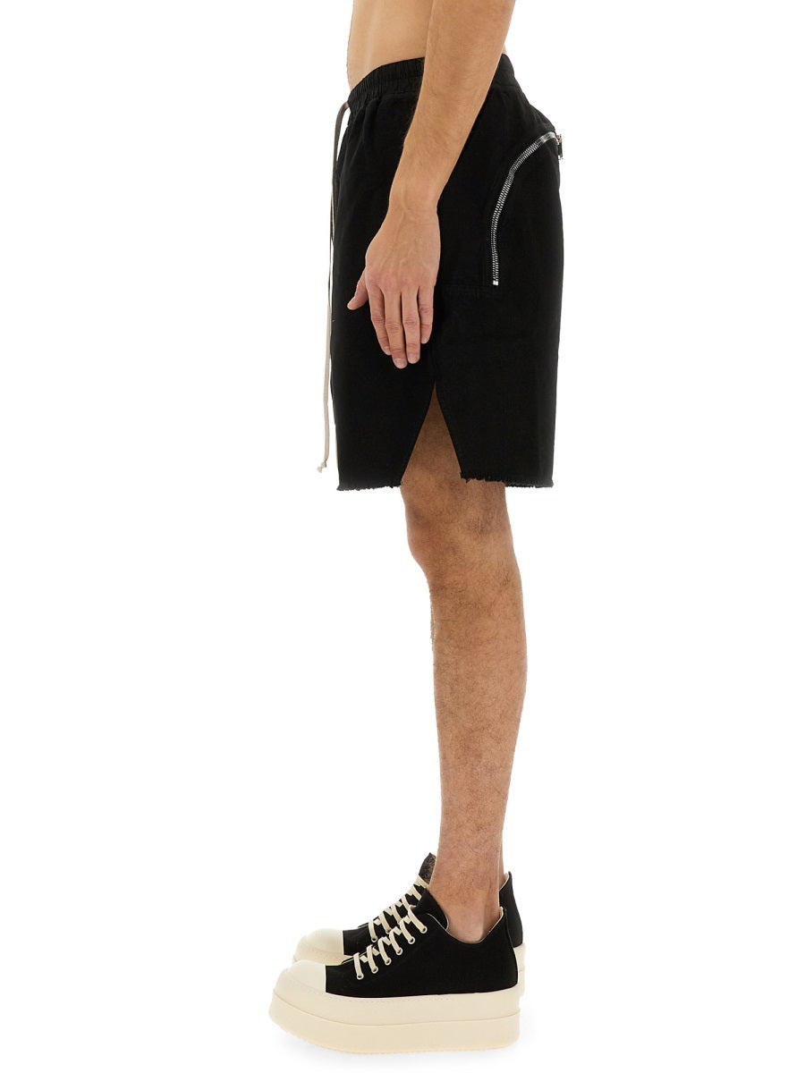 Rick Owens Drkshdw Men Zippered Boxer Shorts