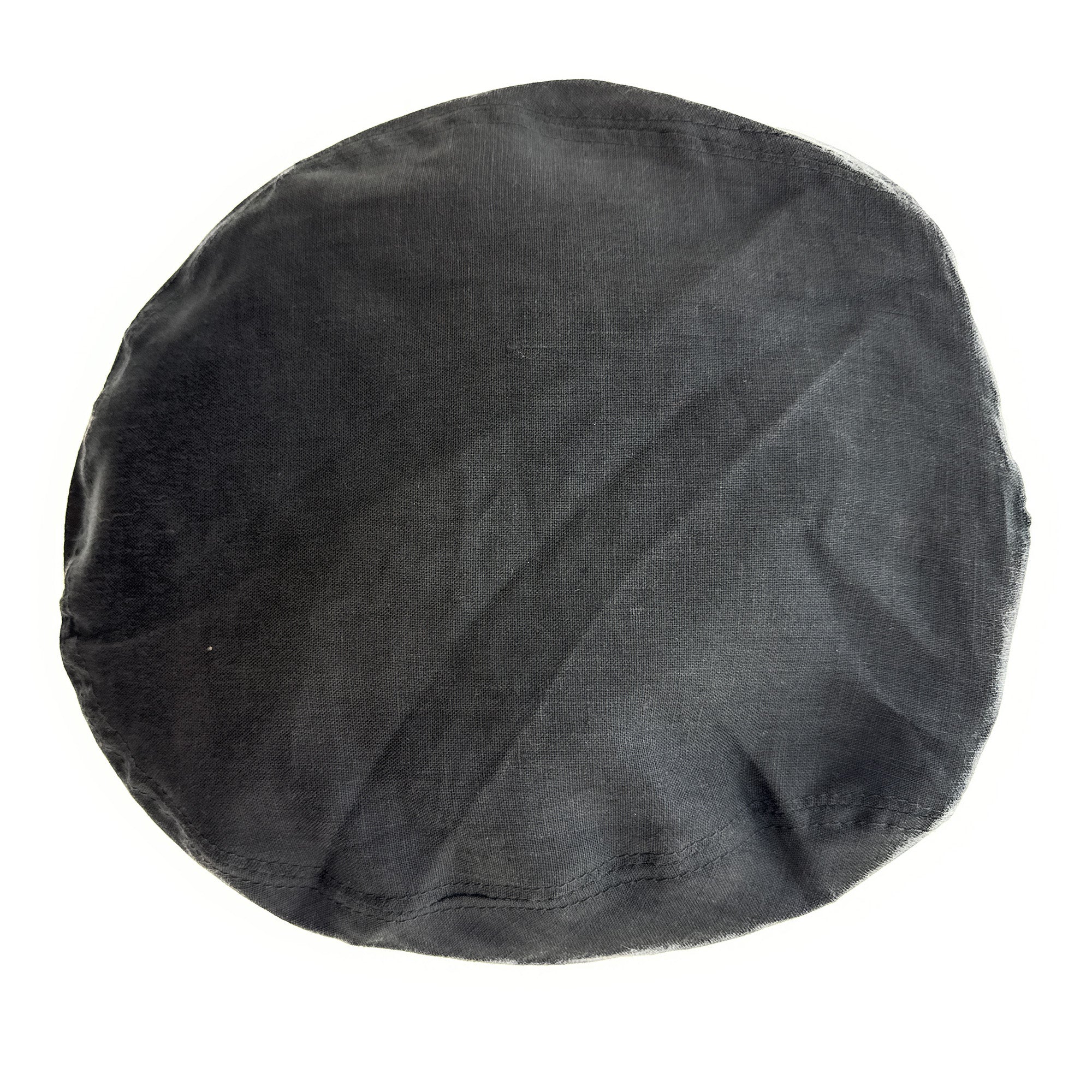 Dolce & Gabbana Men’s Black Linen Flat Cap – Luxury Headwear