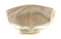 Dolce & Gabbana Ivory Frayed Cotton Signature Flat Cap