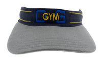 Dolce & Gabbana Cotton Blend Athletic Grey Visor-Adult M