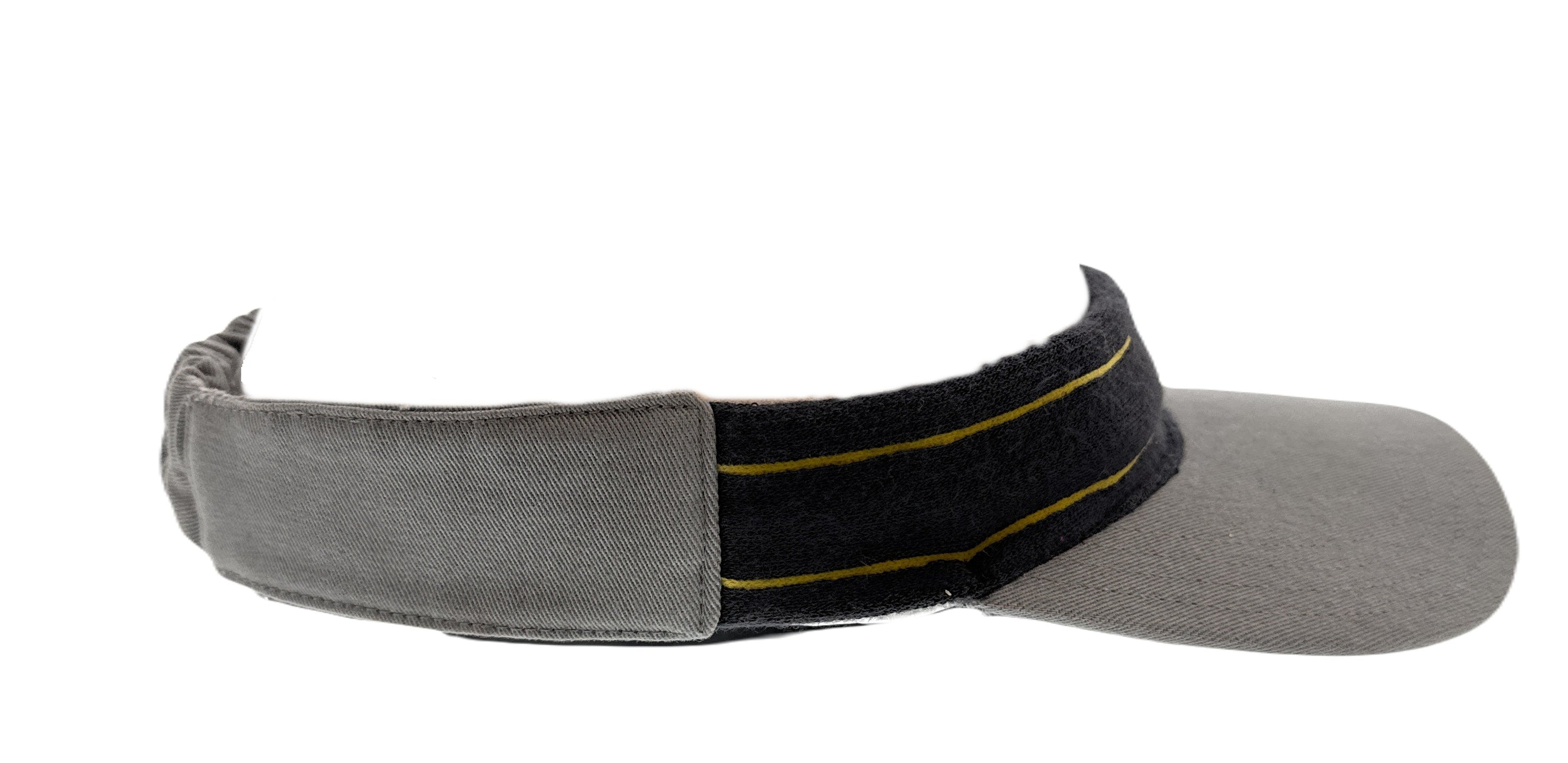 Dolce & Gabbana Cotton Blend Athletic Grey Visor-Adult M