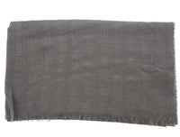 Lanvin Taupe Luxurious Modern Cashmere SIlk Blend Scarf