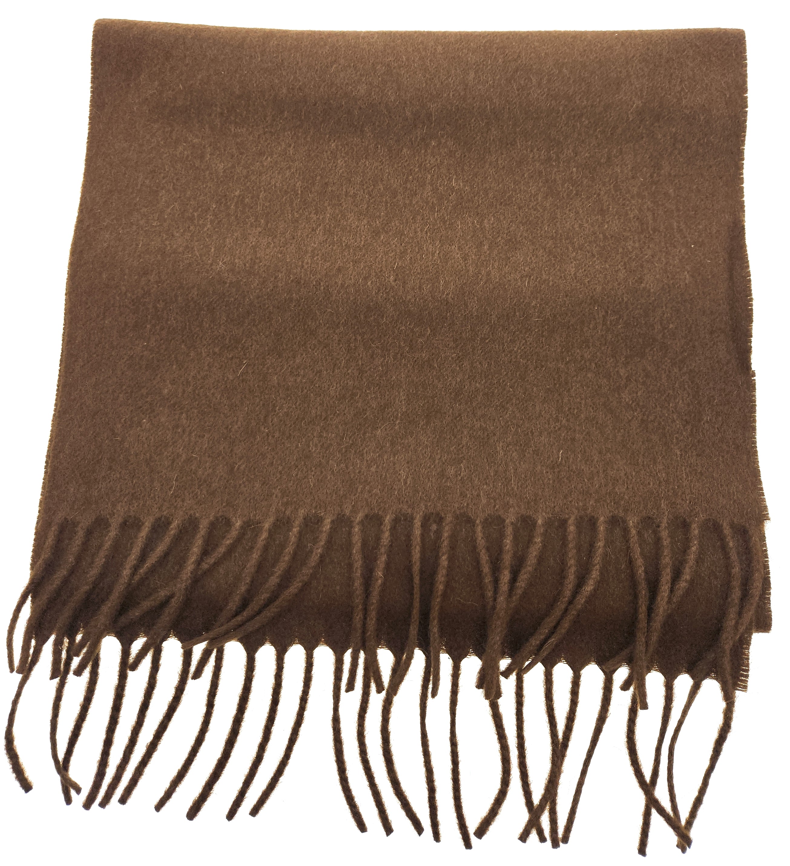 Lanvin Pure Cashmere Scarf – Classic Brown Wrap, Luxuriously Soft