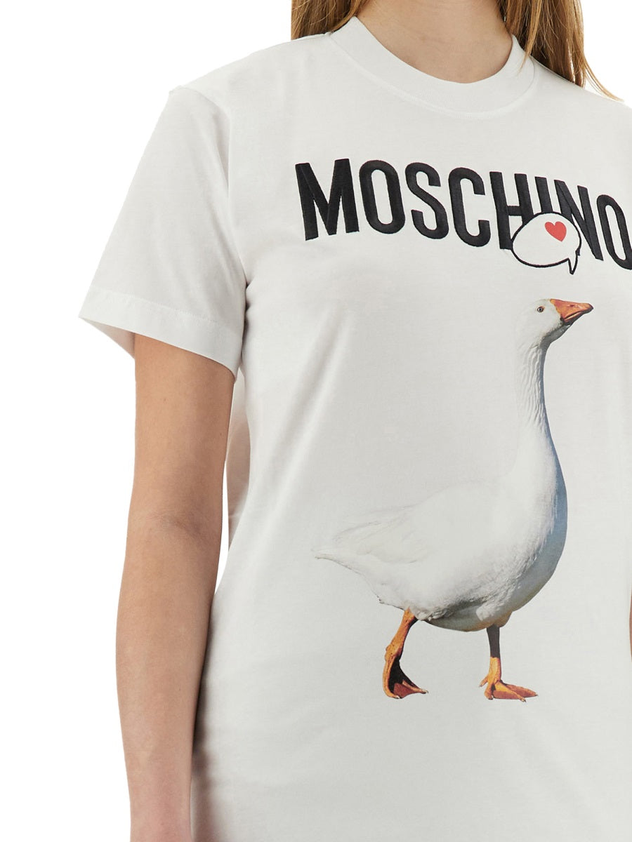 Moschino Women "Goose" T-Shirt