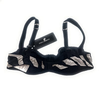 Dolce & Gabbana Zebra Print Balconette Bra -34B