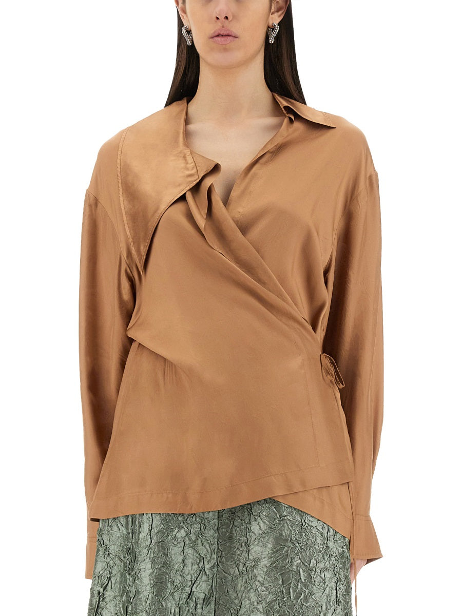 Dries Van Noten Women Asymmetrical Shirt