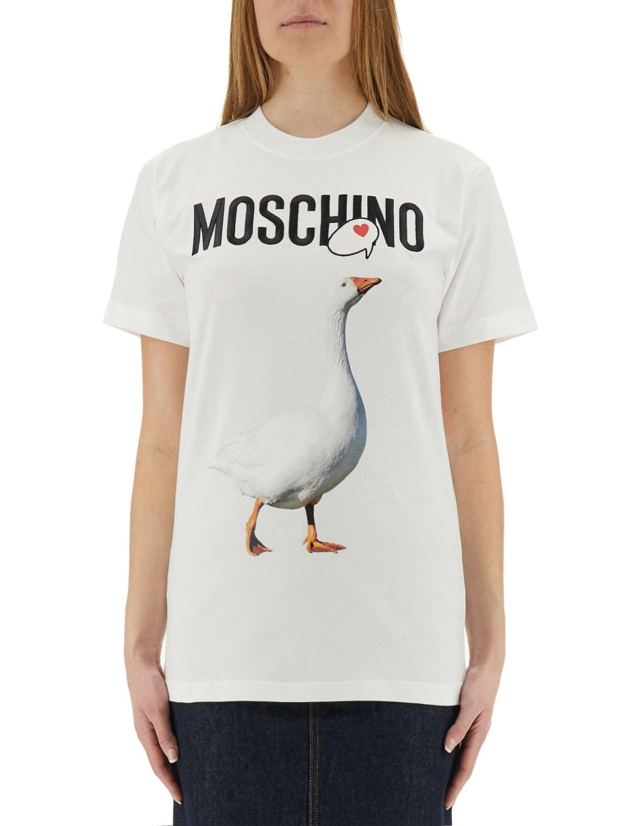 Moschino Women "Goose" T-Shirt