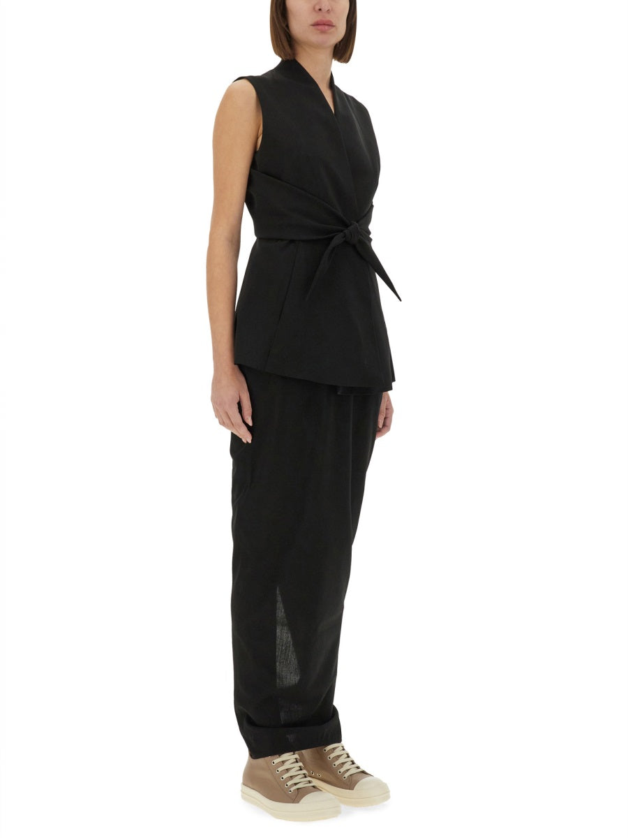 Rick Owens Women "Pillar" Maxi Skirt