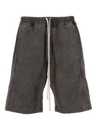 Rick Owens Drkshdw Men Straight-Leg Cotton Canvas Pusher Shorts