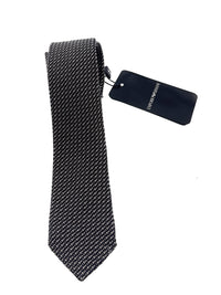 Emporio Armani Sand Yellow Woven Men's Tie, 2"
