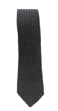 Emporio Armani Sand Yellow Woven Men's Tie, 2"