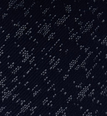 Emporio Armani Mens Night Blue Patch watermark Tie – Made in Italy