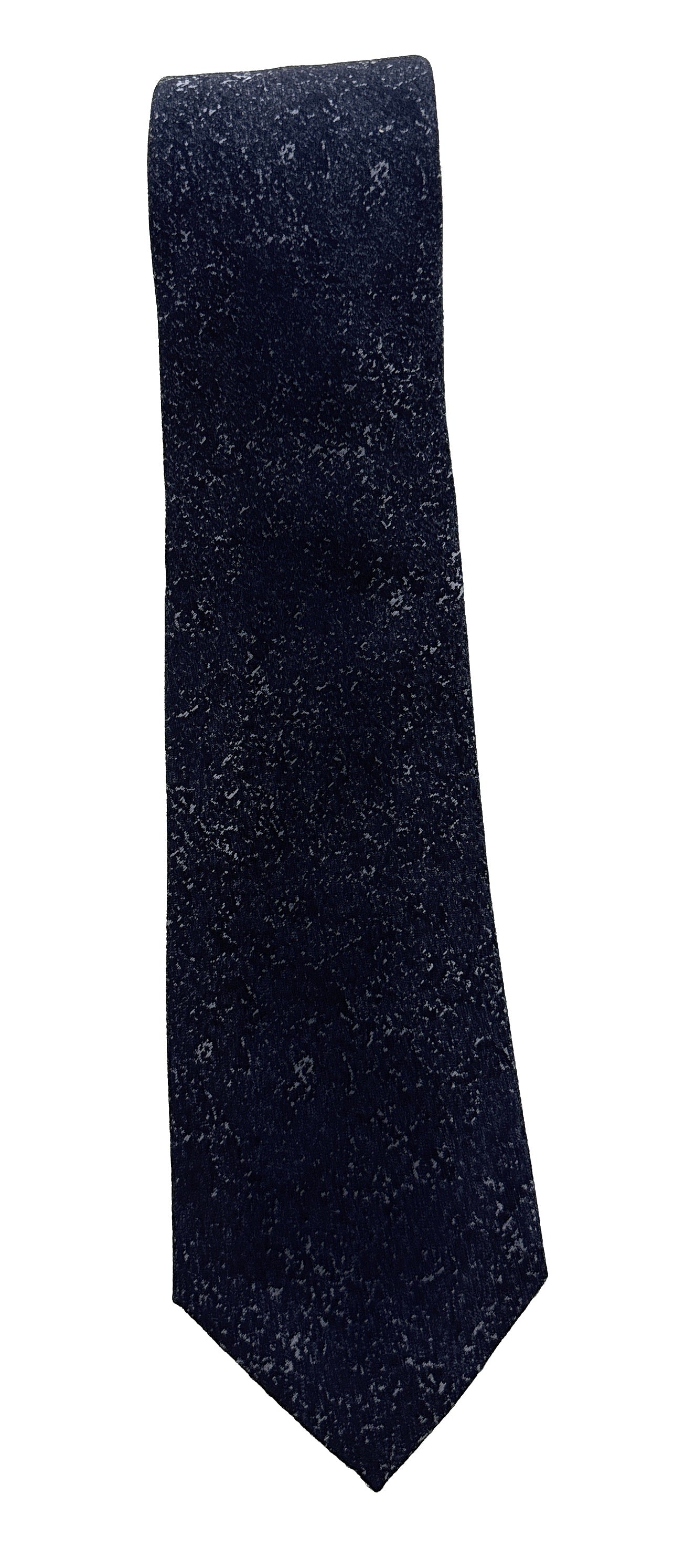 Emporio Armani Blue Textured Men's Tie, 3"