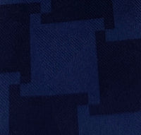 Emporio Armani Blue Geometric Silk Tie – 3in