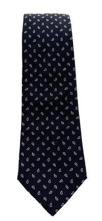 Emporio Armani Night Blue Dotted Silk Tie – 3in