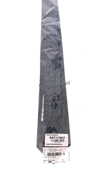 Emporio Armani Anthracite Grey Diamond weave Men's Tie, 3"