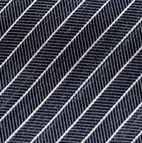 Emporio Armani Men’s Night Blue Striped Silk Necktie, 3''