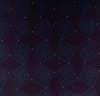 Emporio Armani Men’s Burgundy Geometric Silk Necktie, 3''