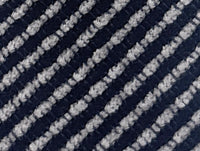 Emporio Armani Mens Black Striped Tie – Made in Italy